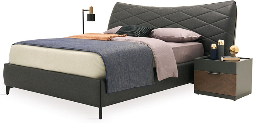 Кровать Dorian, цвет Антрацит